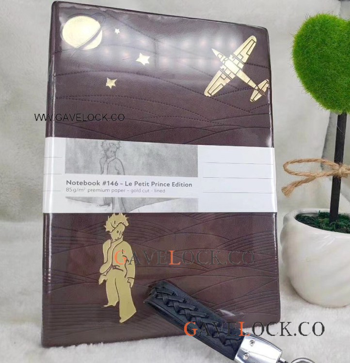 Copy Mont blanc Le Petit Prince Notebooks & Diaries Brown